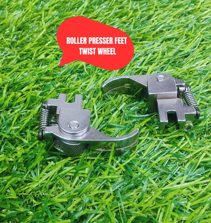 ROLLER PRESSER FEET (TWIST WHEEL)