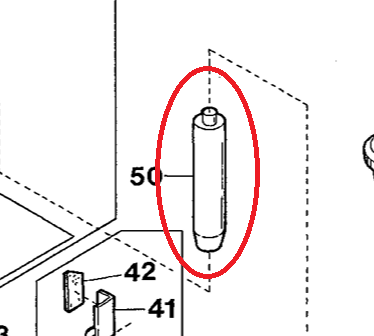 TOP FEED DOG PRESSER BAR