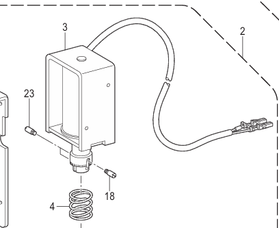 THREAD WIPER SOLENOID