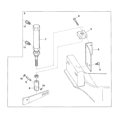 PRESSER FOOT LIFTER CYLINDER C.SET